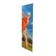 L Shape Roll Out Banner Stands , Easy Carry Stand Up Advertising Banners