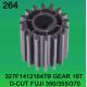 327F14121647B GEAR TEETH-16 D-CUT FOR FUJI FRONTIER 350,355,370 minilab