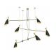 Aluminum Duke Pendant Lamp Contemporary Living Room Suspension Fixture