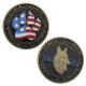 Sequential Names And Custom Words Engraved Military Challenge Coin Designer With Design On Both Sides