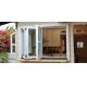 aluminum framed double glazed High Quality Aluminum Glass Bifold Window folding vertical folding window folding sliding