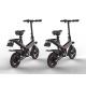 120KG Load Capacity Compact Folding Electric Bike 400W Power Drive For Tourism
