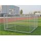 2.3x2.3x1.22M Thick Hot Galvanized Fence Big Dog Kennel/Animal Run/Metal Run/Pet house/Outdoor Exercise Cage