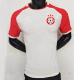 Twill / Plain Pattern Thai Quality Football Jersey Red And White Men'S Football Uniform
