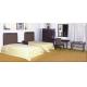 Budget hotel interior fitout furniture Single Bed Headboard with Writing desk tableBO-B002