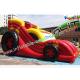 Durable PVC Inflatable Car Dry Slides Toys Commercial Inflatable Slide
