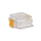 Square Shape Plastic Crown Box Transparent With Lock OEM ODM