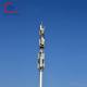 Gr65 Galvanized Steel Monopole Telecommunications Tower Antenna Masts Electric Utility Mobile