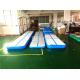 Customized Blue Inflatable Air Track Gymnastics Mat 3M 5M 6M 8M 10M 12M