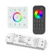 4 Zone RGBW LED Controller , Led Dimmer Touch Panel With Remote Control