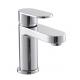 Contemporary Basin Mixer Tap Faucet Polished Chrome Finish For Bathroom