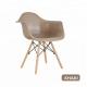 Commercial Wooden Dining Chairs , Armchair Style Dining Chairs