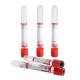 Blood Collection Plain Red Tubes Disposable