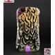 New 3D Printing Animal Skin Zinc Alloy Bumper With PC Back Cover Cases For