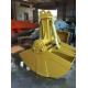 Oem Excavator Standard Clamshell Bucket 0.4-6cbm For Industrial