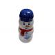 Snowman Shaped Gift Tin Can For Christmas Presents Packing Customized Logo