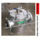 AS100 auxiliary engine seawater pump inlet straight-through carbon steel galvanized seawater filter-carbon steel galvani