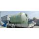 White Fiberglass Chemical Tanks Ammonia Storage Chemistry Mixer 1800mm*4080mm