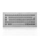 Dustproof Top Panel Mounting Stainless Steel Keyboard With USB Or PS2 Interface