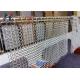 Chainlink 1.2mm Ring Mesh Curtain Drapery Decorative Dividers Metal Panels