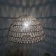 Woolen Yarn String Lamp Shade Bowl Shaped Woven Vintage Hanging