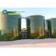 Bolted Steel Municipal Leachate Storage Tanks With NSF61 And ISO / EN 28765 Certifications