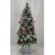 4FT Slim Pine Christmas Tree With 50UL Clear Lights