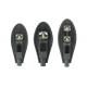 Highway Roads Waterproof Outdoor Motion Sensor Lights Double CREE 5000K RGB Color