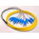 Cable OD 0.9mm 2.0mm 3.0mm Fiber Optic Pigtail SM low return loss and high transmmit the signal