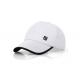 White Kids Mesh Baseball Caps Good Air Permeability Not Deformation For Outdoor Activities