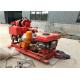 Core Sample Deep Portable Hydraulic Water Well Drilling Rig For 200M Drill Depth