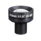 1/1.8 8.0mm 5Megapixel F1.8 S/CS Mount M12x0.5 Non-Distortion IR Board Lens