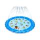 68'' Backyard Splash Pad Educational Inflatable Kiddie Pool With Sprinkler For Babies And Toddlers