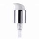 Silver Aluminium Lotion Dispenser Pumps , cosmetic bottle pump 24/410