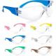 Blue Polycarbonate UV Protection Eye Protection Safety Glasses Scratch Resistant UV 400