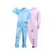 Factory Hospital Medical Protective Coveralls Good Tensile Resistance