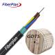 G652D SM Fiber Cable With FRP Central Strength Member And Water Blocking Tape Optoelectronic Composite Cable