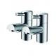 3/4 Pair Bathroom Mixer Faucet Long Lasting Performance Contemporary
