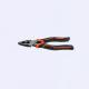 8 HIGH LEVERAGE MULTI-FUNCTION COMBINATION PLIERS HAND TOOLS HRC 62 NICKLE FINISHING WITH STRIPPING Eccentric Labor-saving