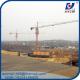5 t QTZ5010 Hammerhead Tower Crane Cost Building Safety Equipments