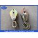 30kn Conductor Stringing Tools Steel Hoisting Tackle Block Pulley For Lifting
