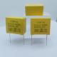 Metallized Polypropylene X2 Safety Capacitor 475K 310V Yellow Color