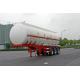 Gooseneck Type Oil Tank Trailer 3x13T Fuwa Axle 28600L For Petroleum / Gasoline