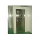 Powder Coating Steel 25m/s Cleanroom Air Shower With Fan