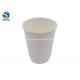 Food Grade Pla Coffee Cup Compostable Waterproof Double Wall Heat Resistant