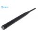 196mm Rubber Whip 2.4g 2400mhz Wifi High Gain 5dbi Folden Black Antenna With Sma