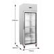 Sotana GN refrigerator glasses door stainless steel SUS201 air-cooled freezer 600L cooper