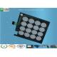 PET 0.125mm Base Capacitive Touch Button Circuit FPC Membrane Switch Customized