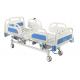 ICU Ward Room Three Function Electric Hospital Beds Blue White