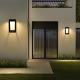 High Bright Solar Powered LED Landscape Fence Light Wall Lamp For Garden Lawn Patio